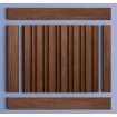 Маленькое фото Декоративная панель HIWOOD LV122 BR396 (120 × 12 × 2700 мм)