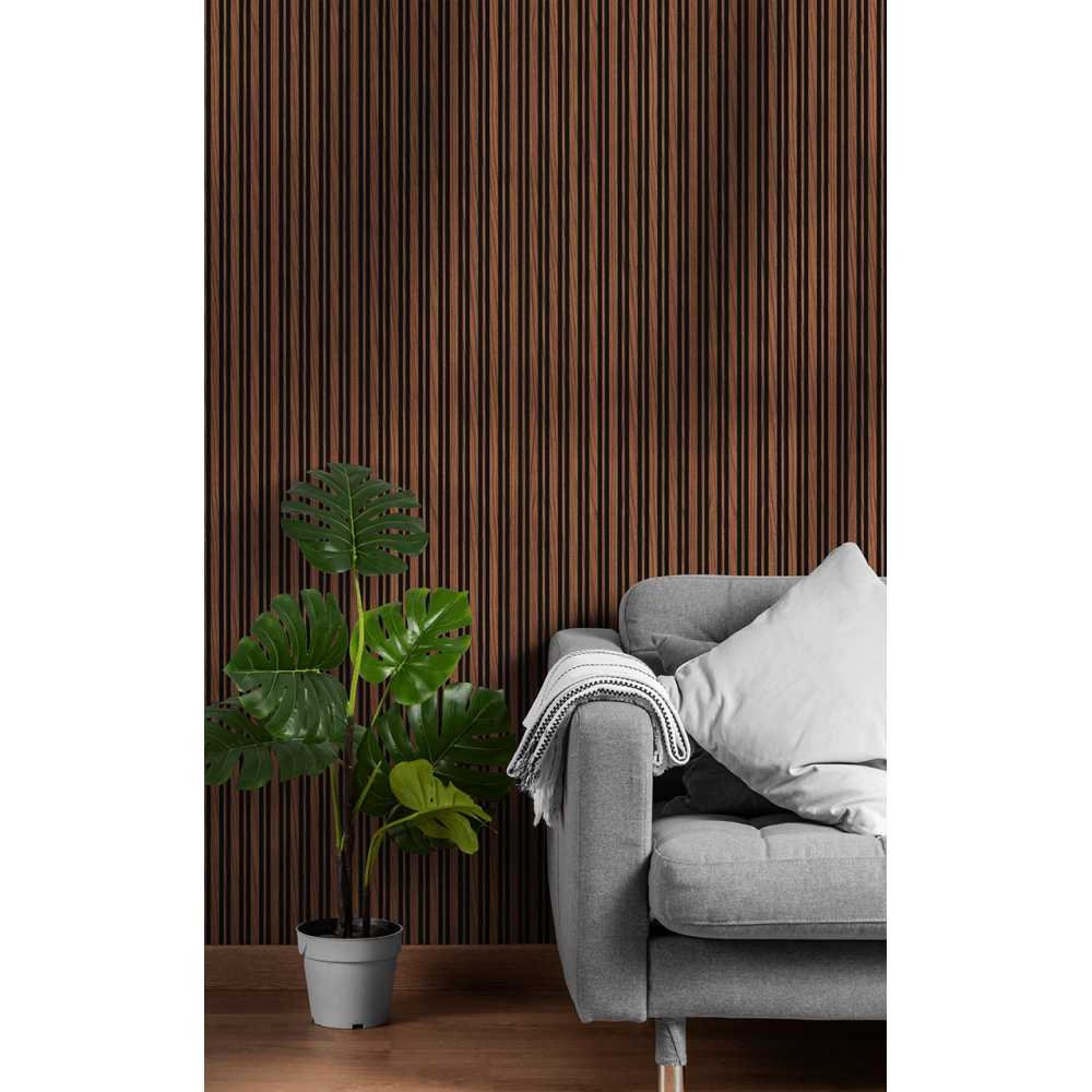 Фото Декоративная панель HIWOOD LV122 BR396K (120 × 12 × 2700 мм)