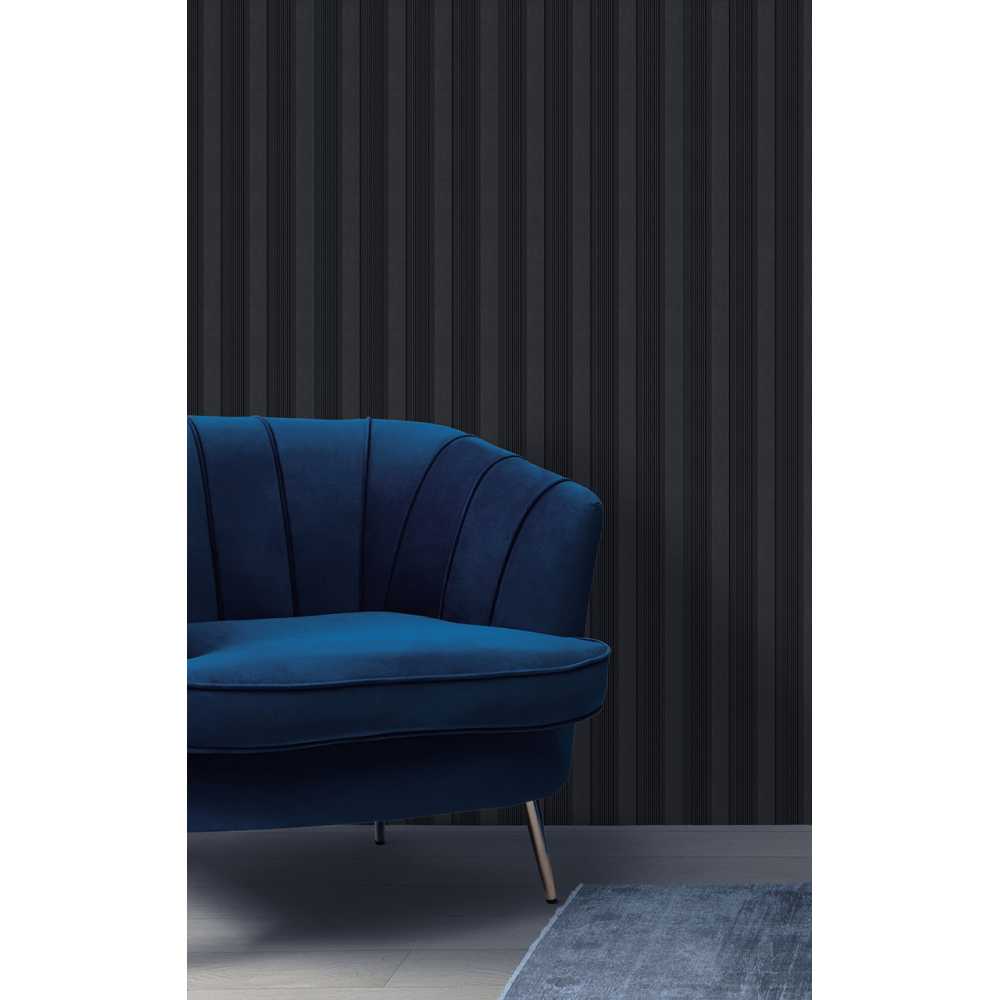 Фото Декоративная панель HIWOOD LV123 BK114K (120 × 12 × 2700 мм)