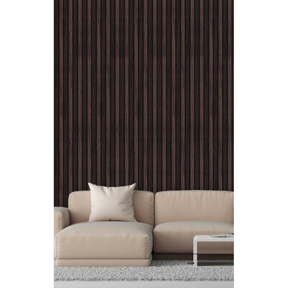 Фото Декоративная панель HIWOOD LV123 BR395K под дерево (120 × 12 × 2700 мм)
