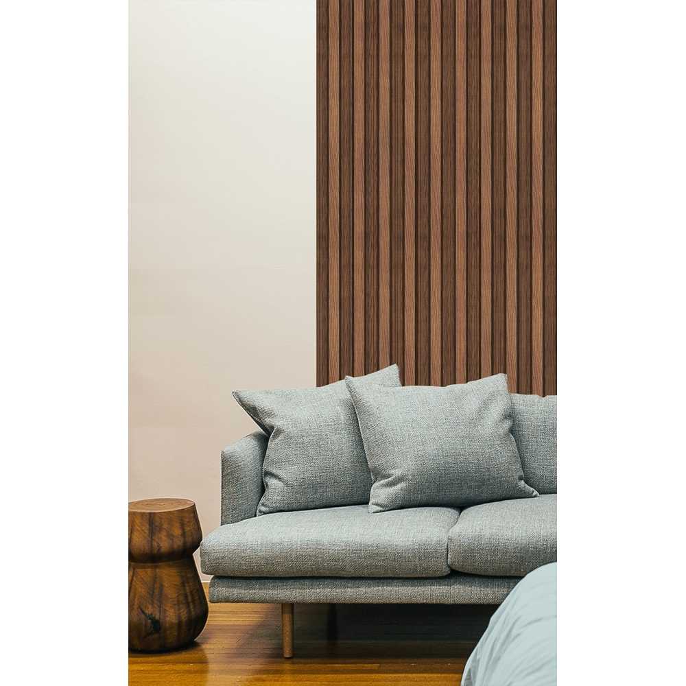 Фото Декоративная панель HIWOOD LV123 BR396 под дерево (120 × 12 × 2700 мм)
