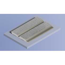 Декоративная панель HIWOOD LV123 GN68 (120 × 12 × 2700 мм)