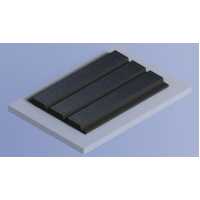 Декоративная панель HIWOOD LV124 BK114K (120 × 12 × 2700 мм)