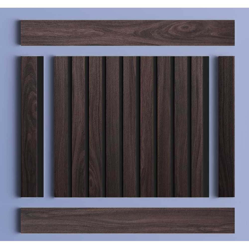 Фото Декоративная панель HIWOOD LV124 BR395K под дерево (120 × 12 × 2700 мм)
