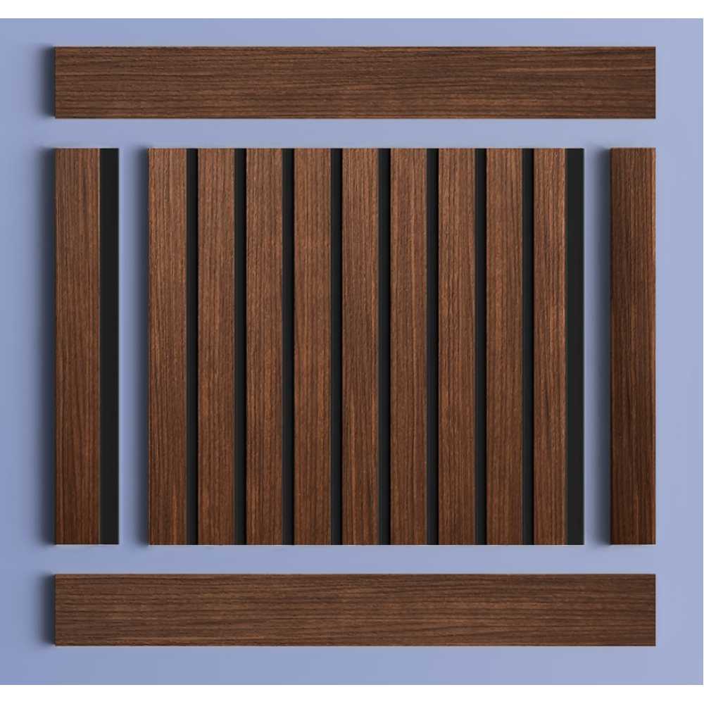 Фото Декоративная панель HIWOOD LV124 BR396K под дерево (120 × 12 × 2700 мм)