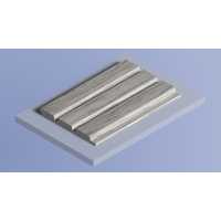 Декоративная панель HIWOOD LV124 GR24 (120 × 12 × 2700 мм)