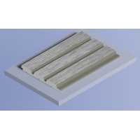Декоративная панель HIWOOD LV124L GN68 (120 × 12 × 2700 мм)