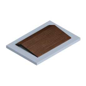 Декоративная панель HIWOOD LV141 BR396 под дерево (120 × 18 × 2700 мм)