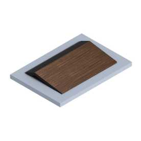 Декоративная панель HIWOOD LV141 BR396K под дерево (120 × 18 × 2700 мм)