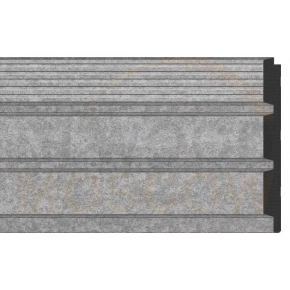Фото Декоративная панель HIWOOD Серый LV124L S381A (120 × 12 × 2700 мм)