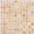 Мозаика из натурального камня Caramelle Onice beige POL 23х23 (298х298х8 мм)