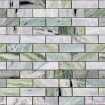 Маленькое фото Мозаика из натурального камня Caramelle Onice Verde oliva POL 73х23 (298х298х7 мм)