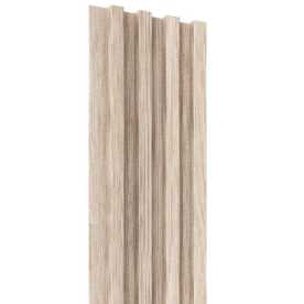 Стеновые панели ПВХ Legno Дуб светлый рифленый, 166*24*2900 мм Стеновые панели ПВХ Legno Дуб светлый рифленый, 166*24*2900 мм