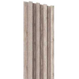 Стеновые панели ПВХ Legno Орех Пекан Сливочный, 166*24*2900 мм Стеновые панели ПВХ Legno Орех Пекан Сливочный, 166*24*2900 мм