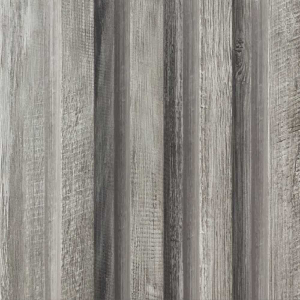 Фото Стеновые панели ПВХ Legno Санторини Серый, 166*24*2900 мм