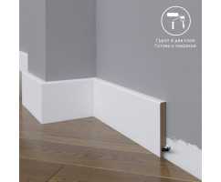Плинтус напольный под покраску 09-083-10 Madest Decor MDF (83х10х2400 мм)