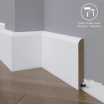 Маленькое фото Плинтус напольный под покраску 10-136-16 Madest Decor MDF (136х16х2400 мм)