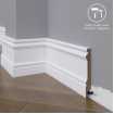 Маленькое фото Плинтус напольный под покраску 17-120-16 Madest Decor MDF (120х16х2400 мм)