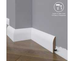 Плинтус напольный под покраску 18-072-16 Madest Decor MDF (72х16х2400 мм)
