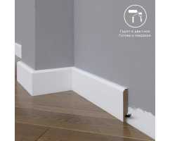 Плинтус напольный под покраску 19-064-10 Madest Decor MDF (64х10х2400 мм)