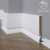 Плинтус напольный под покраску 29-150-18 Madest Decor MDF (150х18х2400 мм)