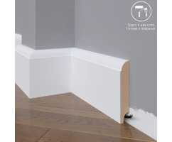 Плинтус напольный под покраску 30-120-22 Madest Decor MDF (120х22х2400 мм)