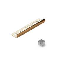 Профиль L-образный латунь 8 мм Neexy PVL01-02 (Латунь хромированная), 2.7 метра