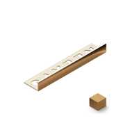 Профиль L-образный латунь 8 мм Neexy PVL01-03 (Латунь брашированная), 2.7 метра