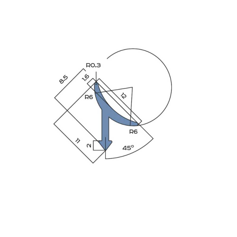 Фото Профиль для плитки внутренний Neexy PV30 Розовый блестящий (12*8.5*2700 мм)
