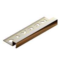 Профиль для плитки внешний латунь 10 мм Neexy PVL31-02 Хромированная, 2.7 метра