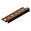 Маленькое фото Профиль для плитки внешний латунь 10 мм Neexy PVL31-05 Антик медь светлая, 2.7 метра