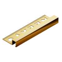 Профиль для плитки внешний латунь 12.5 мм Neexy PVL32-01 Полированная, 2.7 метра