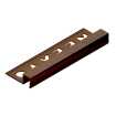 Маленькое фото Профиль для плитки внешний латунь 12.5 мм Neexy PVL32-05 Антик медь светлая, 2.7 метра