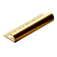 Профиль для плитки внешний латунь 10 мм Neexy PVL17-01 Полированная, 2.7 метра