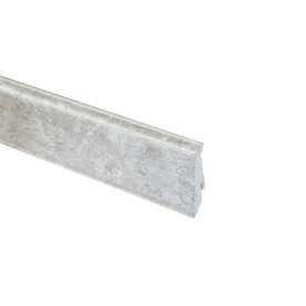 Плинтус напольный, широкий, композитный Neuhofer Holz Серый мрамор K02110L 714473, 59х17 мм