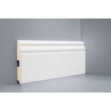 Плинтус белый Deartio