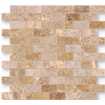 Маленькое фото Мозаика из натурального камня Caramelle Emperador Light POL 48х23 (298х298х4 мм)