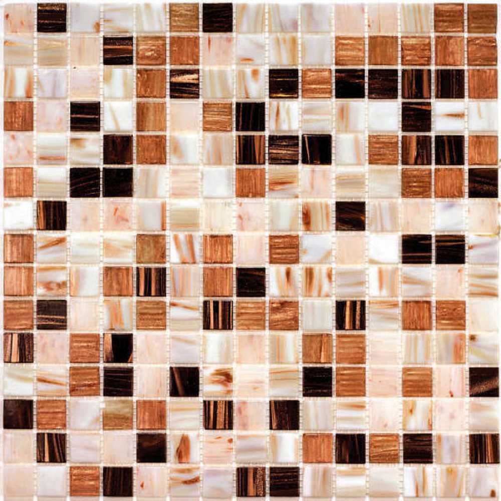 Фото Мозаика стеклянная Bonaparte STEP-1 20х20 (327х327х4 мм)