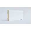 Маленькое фото Плинтус напольный шпонированный, широкий Finitura Дуб Белый арт.100 фигурный (100х19х2400 мм)