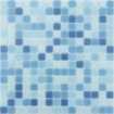 Маленькое фото Мозаика стеклянная Caramelle Sabbia Laguna (на бумаге) 20х20 (327х327х4 мм)