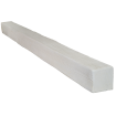 Маленькое фото Балка декоративная из полиуретана Arno Decor Модерн 145х145мм Белая, длина 1м