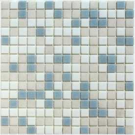 Мозаика стеклянная Bonaparte Aqua 400 (на бумаге) 20х20 (327х327х4 мм)