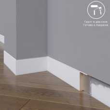 Плинтус MDF 25-058-08, грунт (скрытый плинтус) Плинтус MDF 25-058-08, грунт (скрытый плинтус)