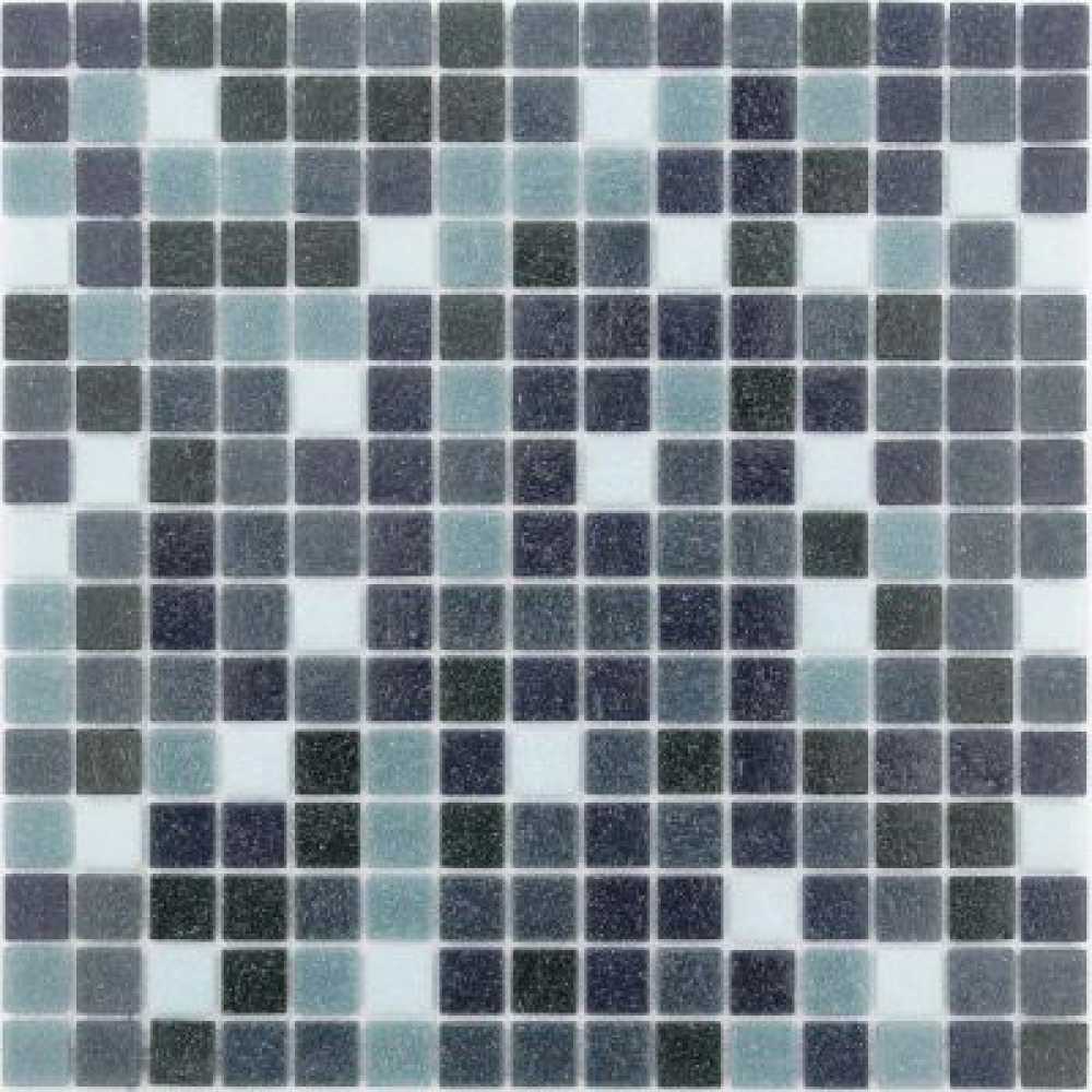 Фото Мозаика стеклянная Caramelle Sabbia Tempesta (на сетке) 20х20 (327х327х4 мм)