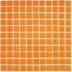 Маленькое фото Мозаика стеклянная Bonaparte Orange glass 25х25 (300х300х4 мм)