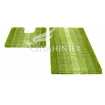 Маленькое фото Набор ковриков Shahintex Multimakaron 60*90+60*50 зеленый