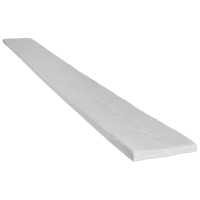  Доска рустик фасадная 190*20мм Белая, длина 1м 
