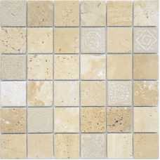Мозаика из натурального камня Art Stone Travertino beige Мозаика из натурального камня Art Stone Travertino beige