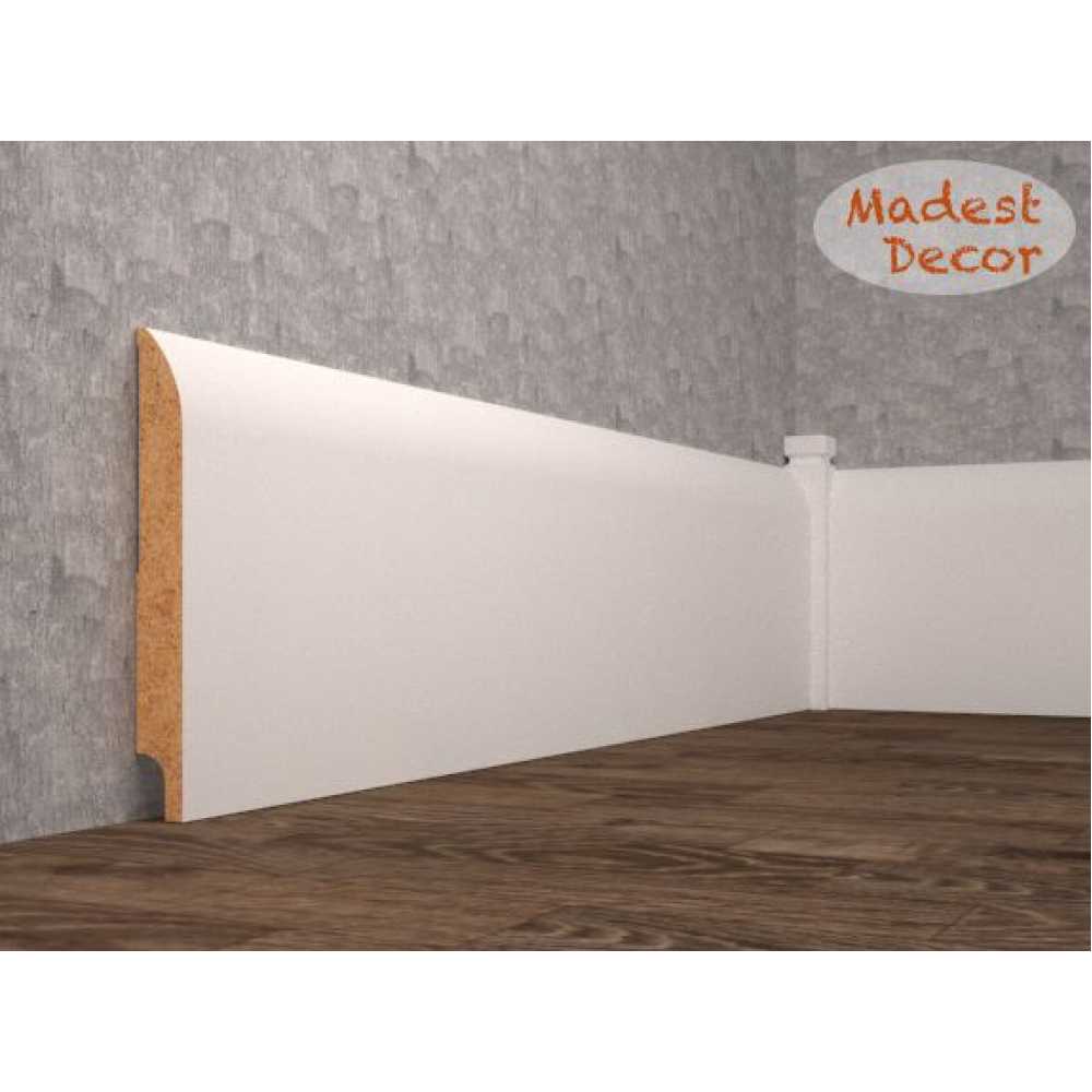 Фото Плинтус напольный МДФ Madest Decor 18-150-18 крашеный по RAL/NCS (150х18х2400 мм)