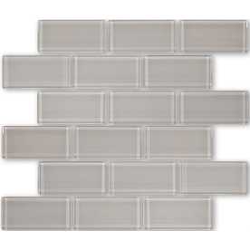 Мозаика стеклянная Caramelle Impressioni Mattoni Beige 50х100 (300х300х8 мм)
